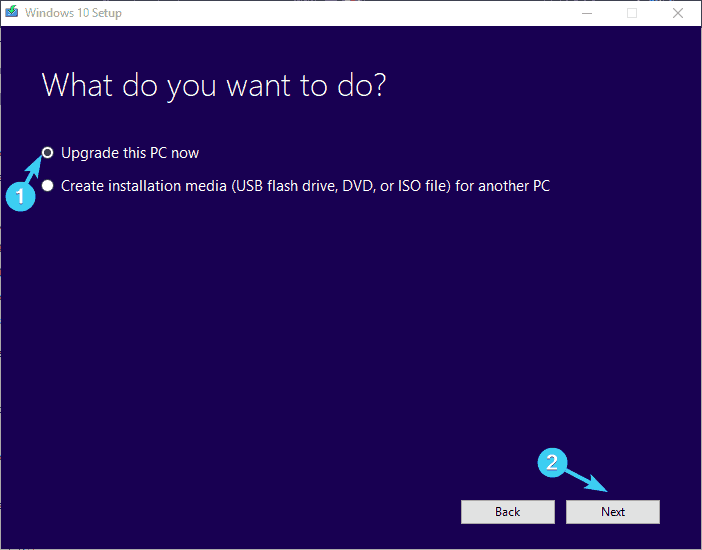 upgrade ke Fall Creators Update dari Windows 7/8.1