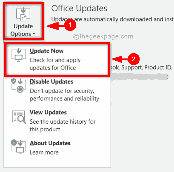 Actualizar ahora Outlook 11zon