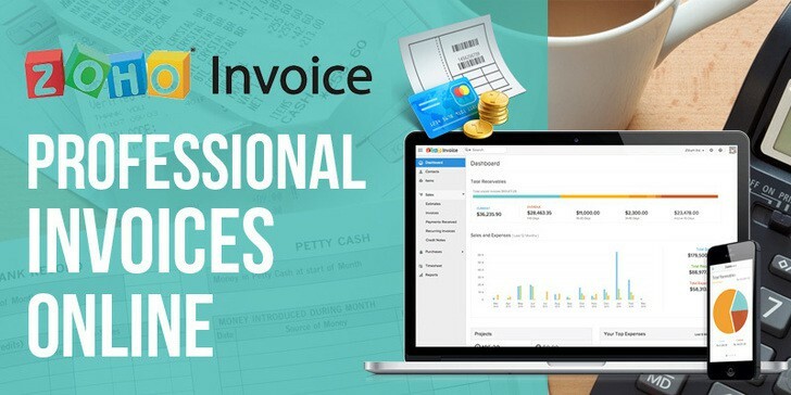 meilleur logiciel de facturation - Zoho
