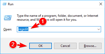 Windows 10 osvježava regedit