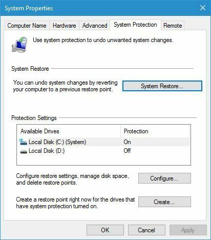 systemegenskaper Ljudenheten är inaktiverad i Windows 10 