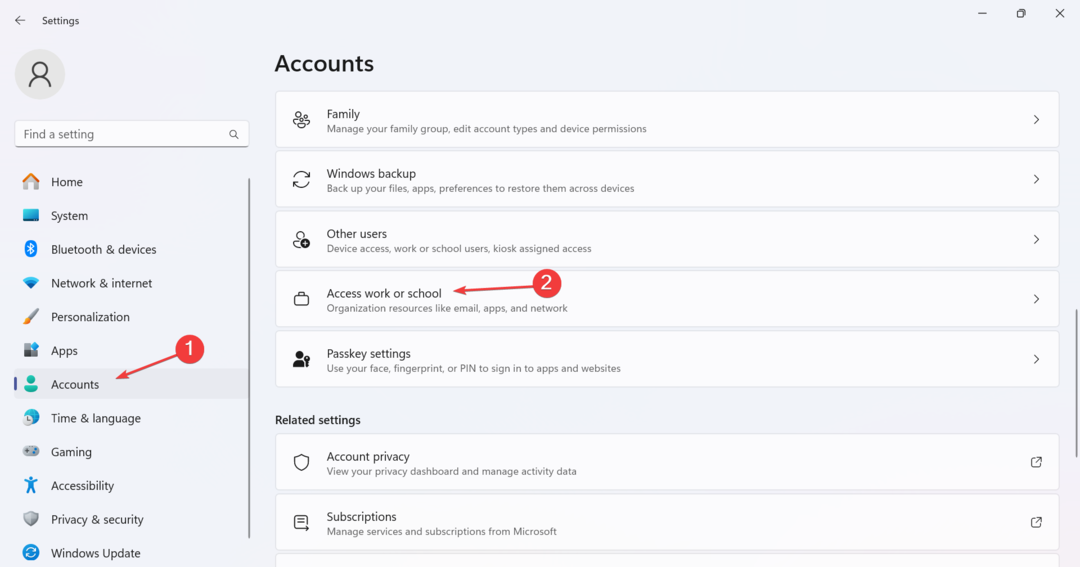 Come rimuovere gli account utilizzati da altre app su Windows 11