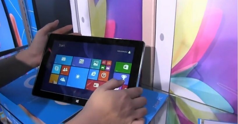 Tablets Windows 8 Ramos i8 Pro e i10 Pro fazem uma aparição na CeBIT