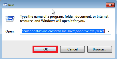 appdata çalıştırma penceresi onedrive'a bağlanırken bir sorun oluştu