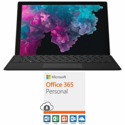 „Surface Pro 6“ juodi penktadienio nešiojamieji kompiuteriai su „Microsoft Office“ 