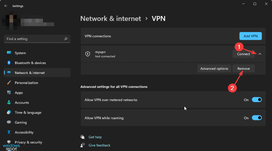 VPN-Einstellungen
