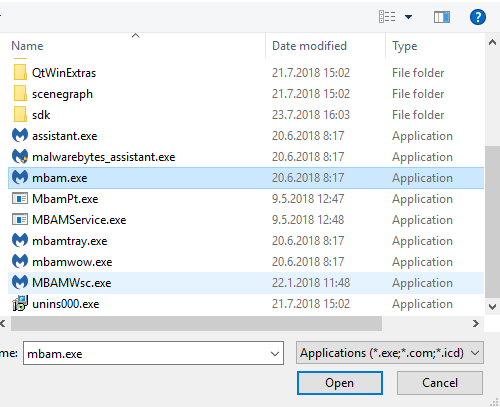 malwarebytes tidak akan memperbarui windows 10
