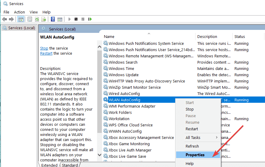 wlan-automaattiasetukset Windows 10