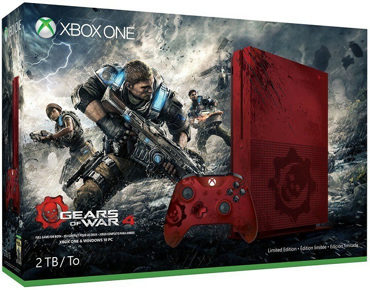 تتوفر حزمة Xbox One S الجديدة التي تحمل طابع Gears of War للطلب المسبق