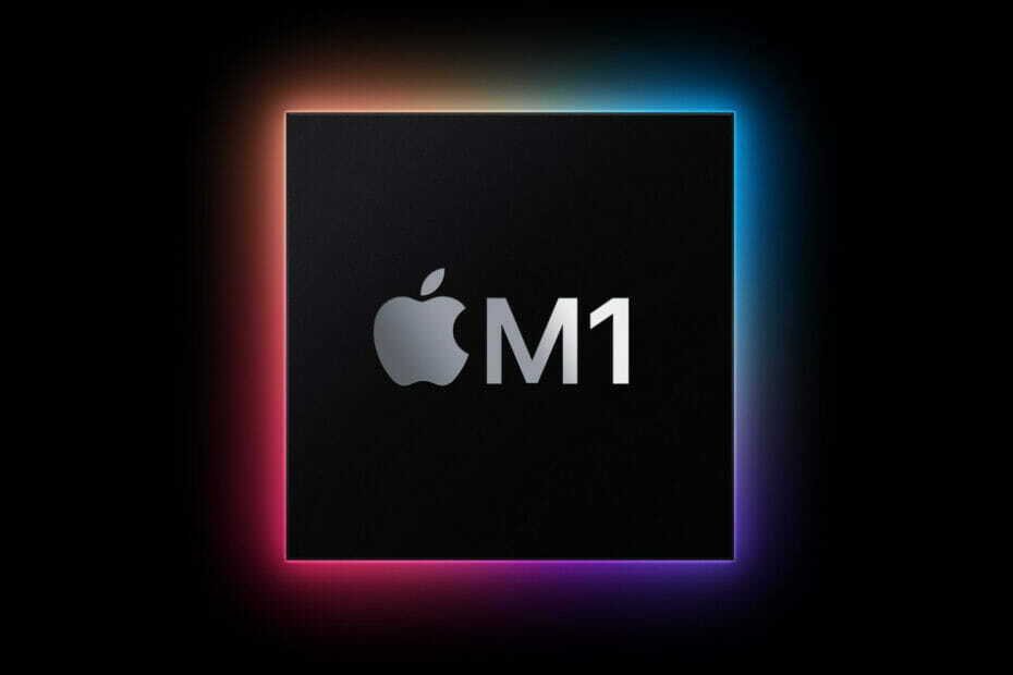 Apple M1 mikroshēma Windows 11
