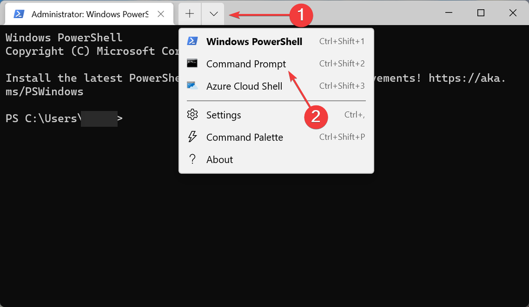 เปิด Command Prompt เพื่อลบไฟล์ที่ซ้ำกัน windows 11