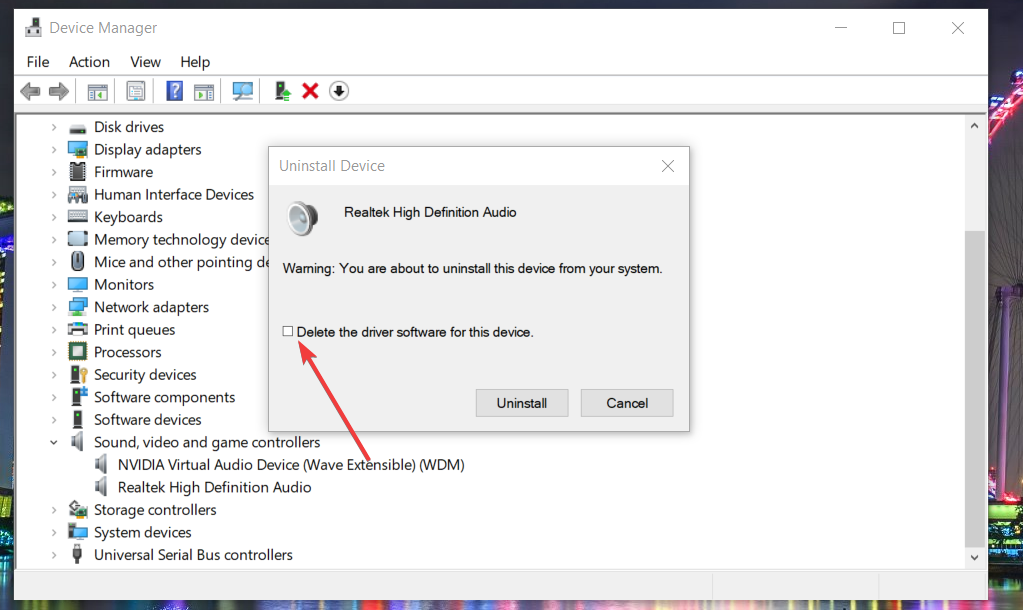 FIX: Windows 11에서 사운드 출력 장치를 찾을 수 없음