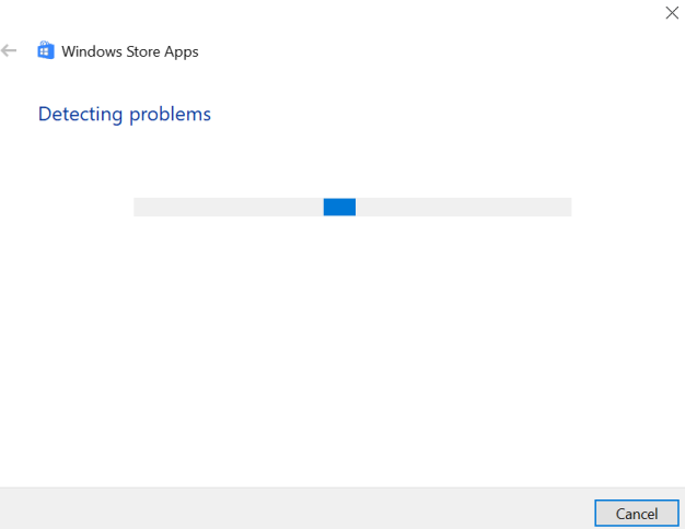 Ms Store Launch Launch Error Detecting Problems