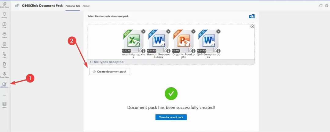 Cum se transformă în PDF direct în Microsoft Teams