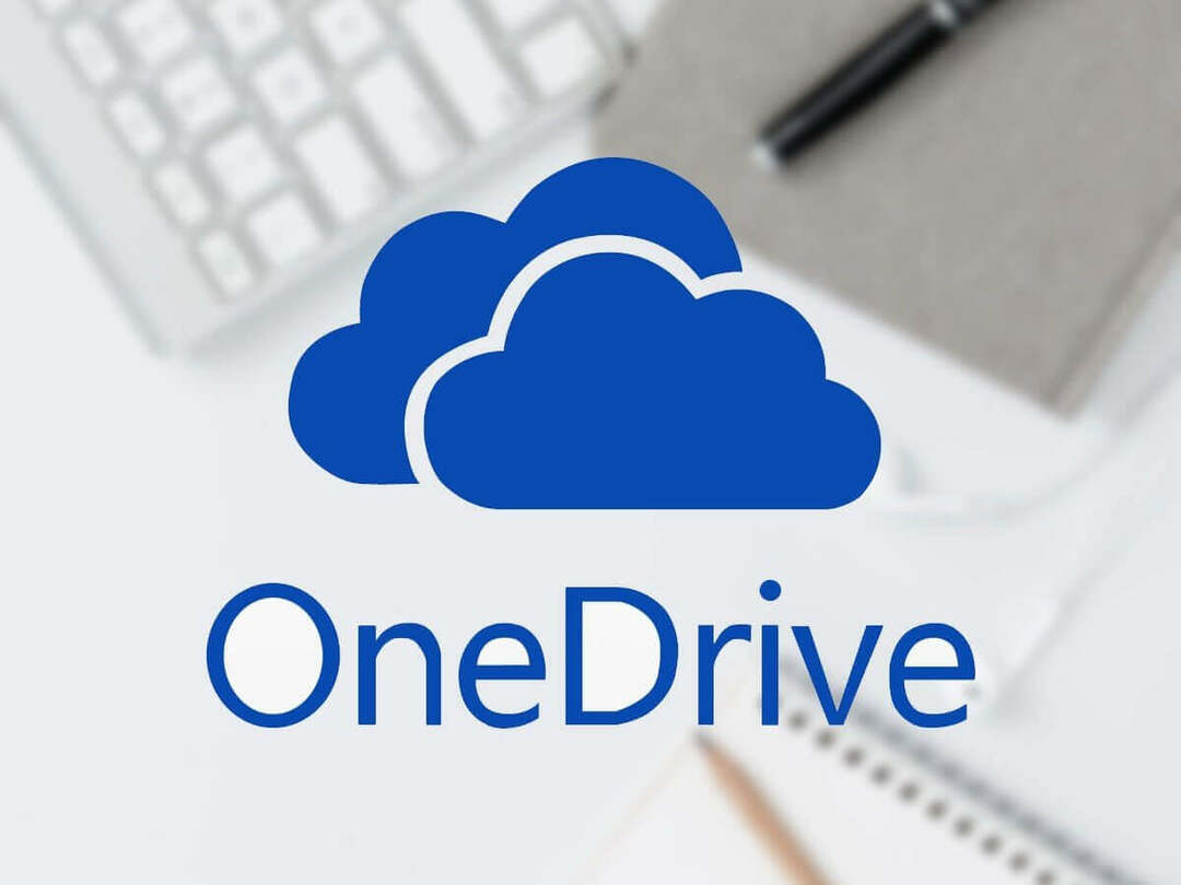 Logo OneDrive - obchodná chyba OneDrive 0x8004de90