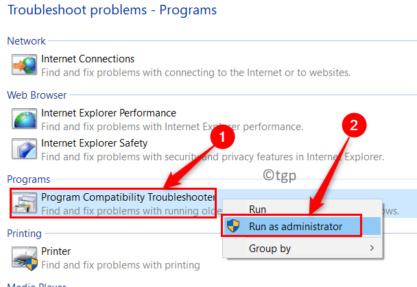 Felsöka datorproblem Program Kompatibilitet Felsökare Min