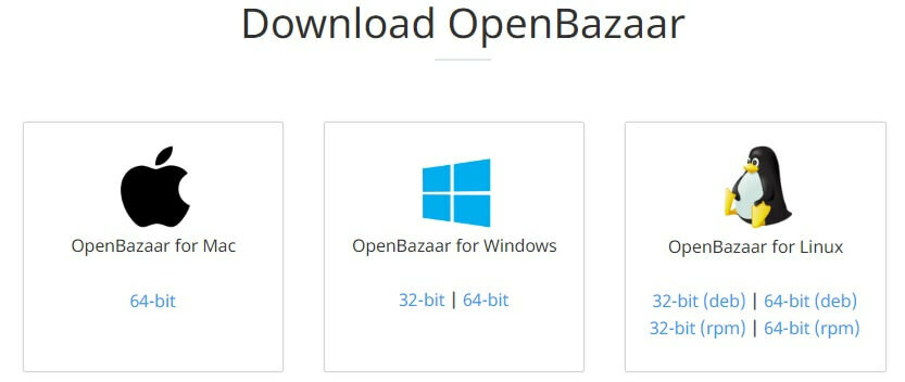 „Openbazaar“ decentralizuota programa