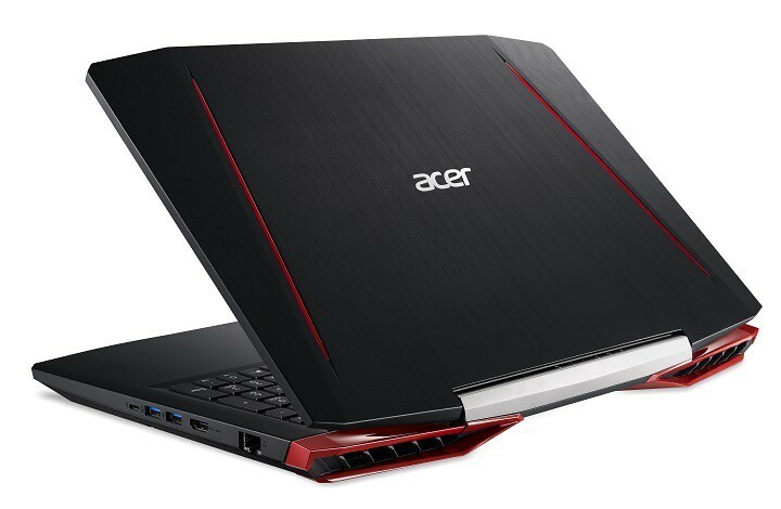 Acer Aspire VX 15 hintalappu