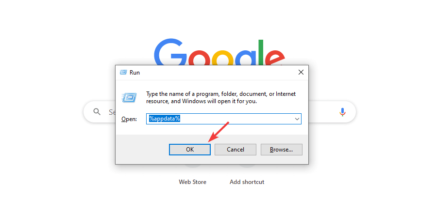appdata запускает использование диска Chrome 100