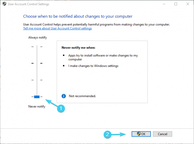 cartella di avvio Windows 10 non funziona not 