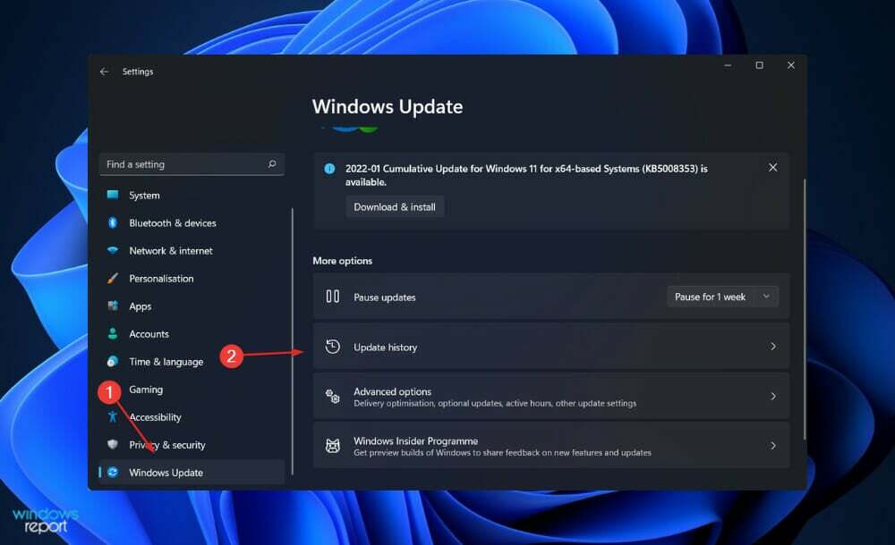 update-verlauf nvidia grafikkarte nicht erkannt windows 11