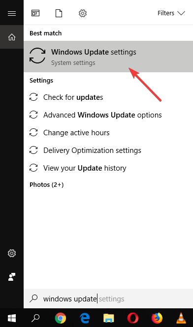 Cortana Search Windows-update - Silhouette wordt niet bijgewerkt