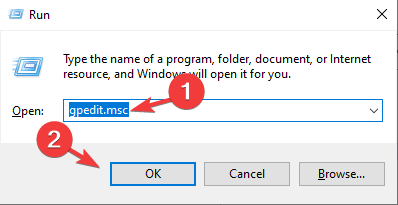 Gpedit.msc는 Windows 10에서 스크립트 실행을 활성화합니다.