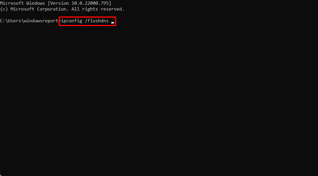 configuração de ipconfig-cmd err_tunnel_connection_failed