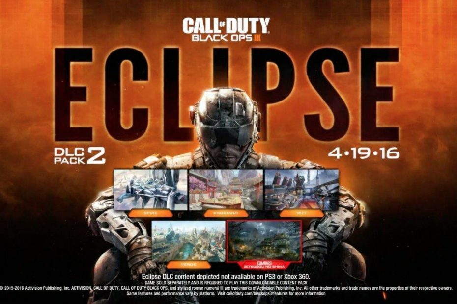 Il DLC Eclipse di Call of Duty: Black Ops III disponibile per Xbox One