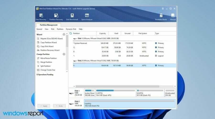 Mini alat za oporavak podataka softver za Windows 11