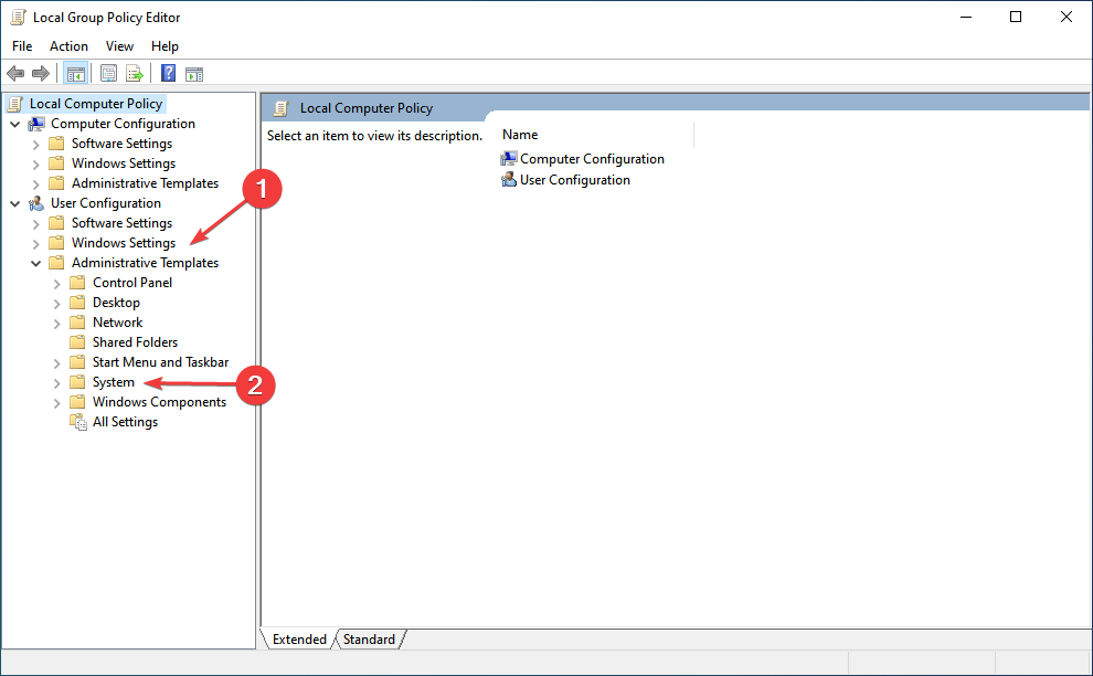 Система за деактивиране на приложението на фирмата за управление на Windows 11