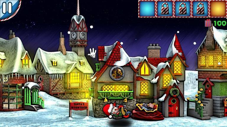 Roligt Windows 8, 10 Christmas Game: North Pole Invasion
