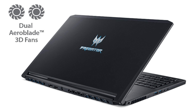 Computer portatile da gioco ultrasottile Acer Predator Triton 700 PT715-51-71W9