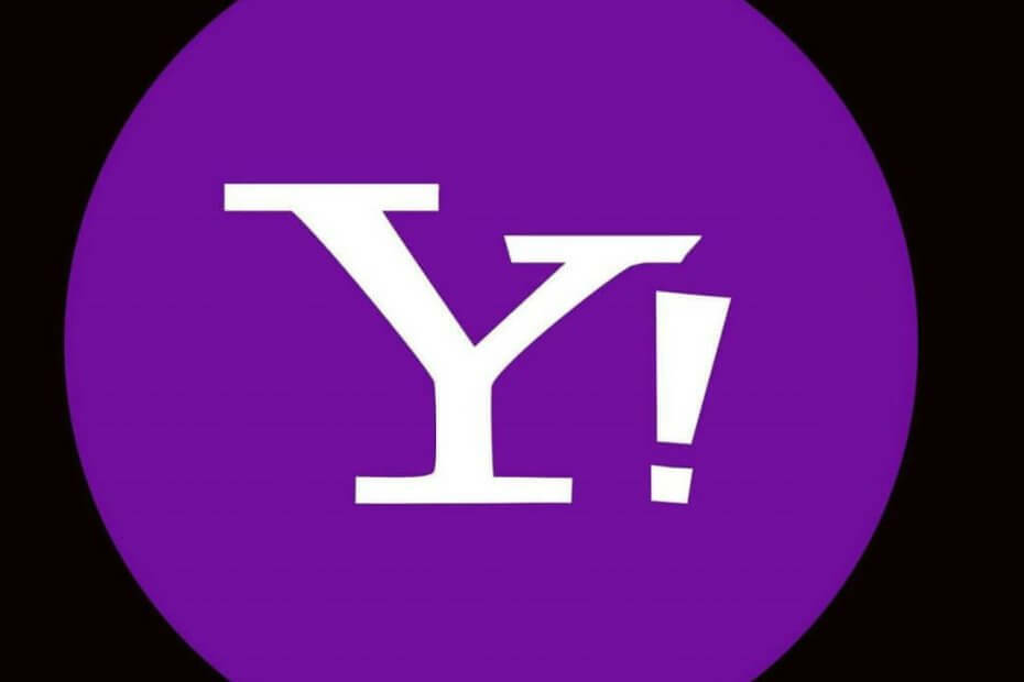 „yahoo“ pašto programa yra prieinama