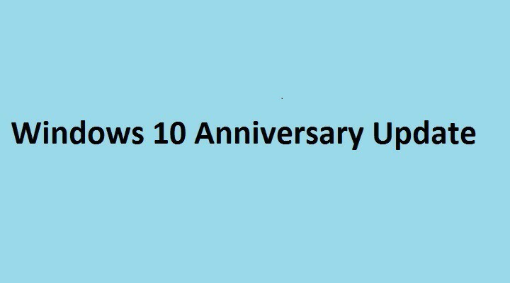 როგორ გადადოთ Windows 10 წლისთავის განახლება
