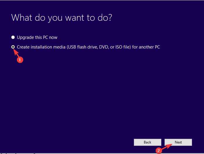 Windows 10 iso fails nedarbojas