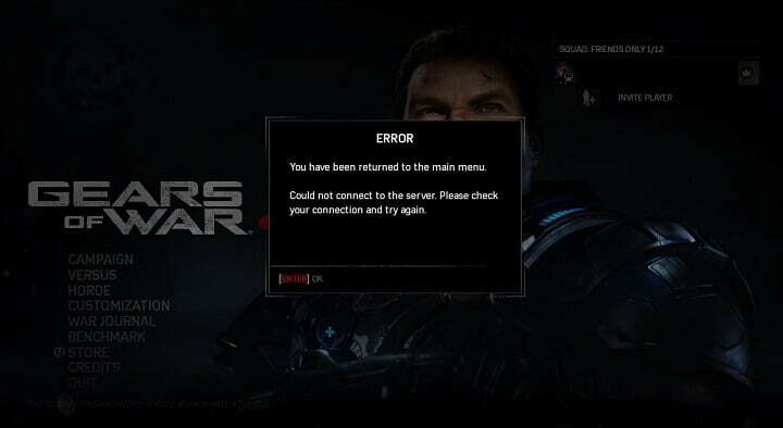 ปัญหาการจับคู่ Gears of War 4 และความเสถียรของทีมส่งผลต่อเกมเมอร์หลายคน