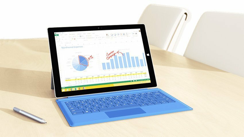 „Microsoft Surface Pro 3“ akumuliatoriaus problemos, susijusios su programinės įrangos problema