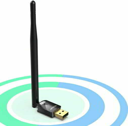 Adaptador Wi-Fi EDUP USB Adaptador wi-fi compatível com Linux