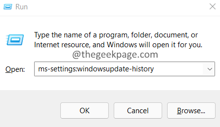 Windows Update-historik