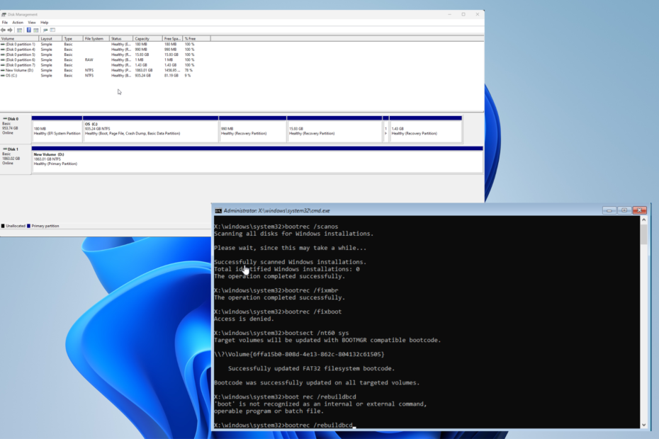 Slik fikser du EFI Bootloader på Windows 11: 9 enkle trinn