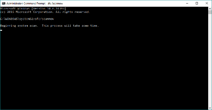 sfc scannow nu poate descărca fișiere Windows