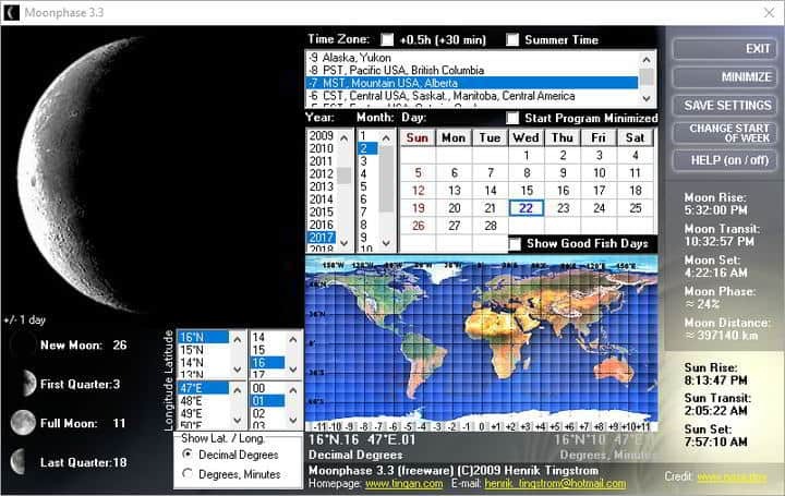 Il miglior software di calendario lunare per Windows 10
