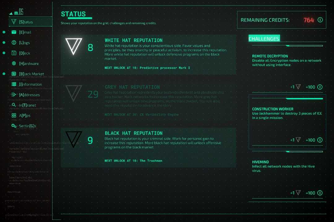 Recenze hry Midnight Protocol: Cítit se jako skutečný hacker