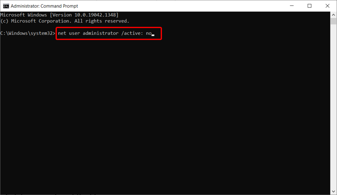 Net user addmin nu funcționează prezentarea ecranului de blocare Windows 11