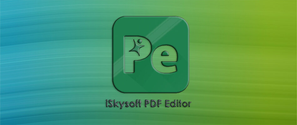 hanki iSkysoft PDF Editor