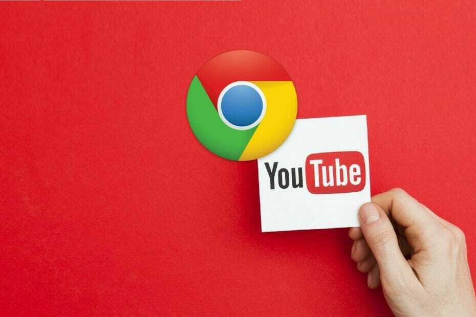problème luento vidéo YouTube Google Chrome