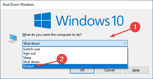 Indítsa újra a 0x80070490 hibakód kijavításához Windows 11