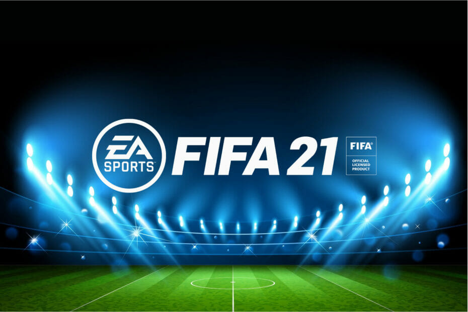 FIFA 21 시스템 요구 사항 실수