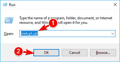 Windows 10 לא יכול לזהות הגדרות proxy